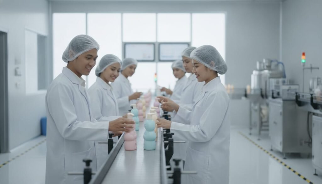 Fasilitas produksi yang memenuhi syarat izin edar produk perawatan bayi